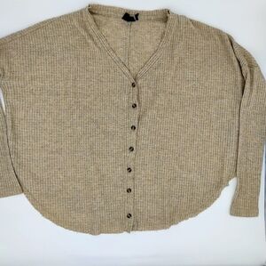 Out from Under Urban Outfitters waffle knit top
